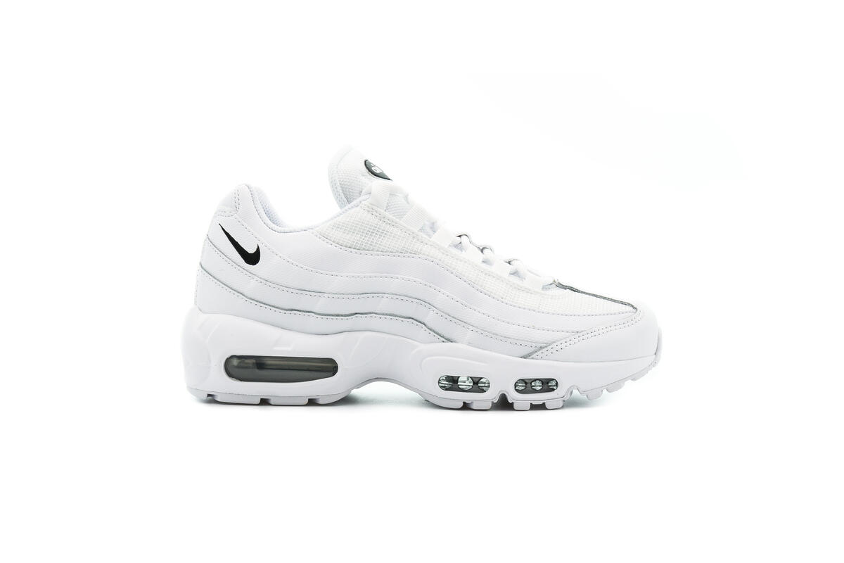 NIKE (WMNS) AIR MAX 95 WHITE/BLACK/WHITE - Image 8