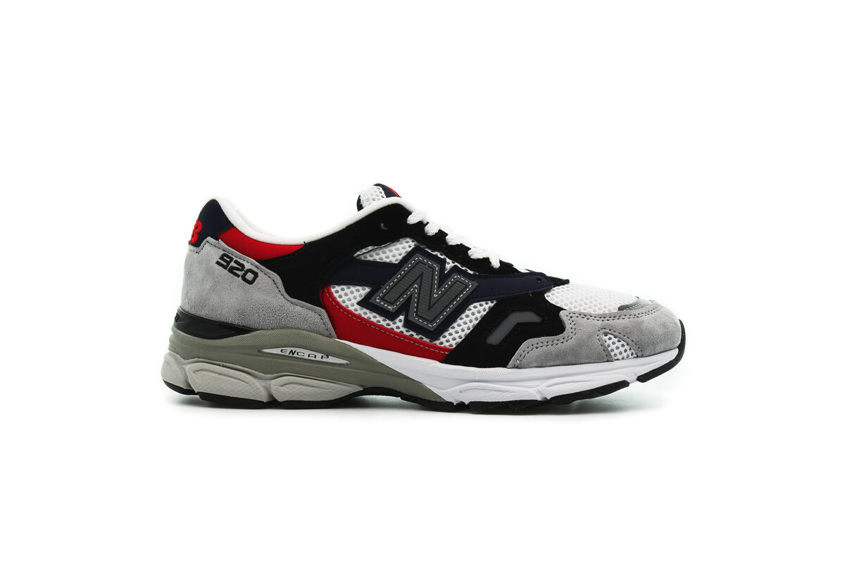 New Balance M920GKR  'Made in England' (Grau / Schwarz / Rot) - Image 12
