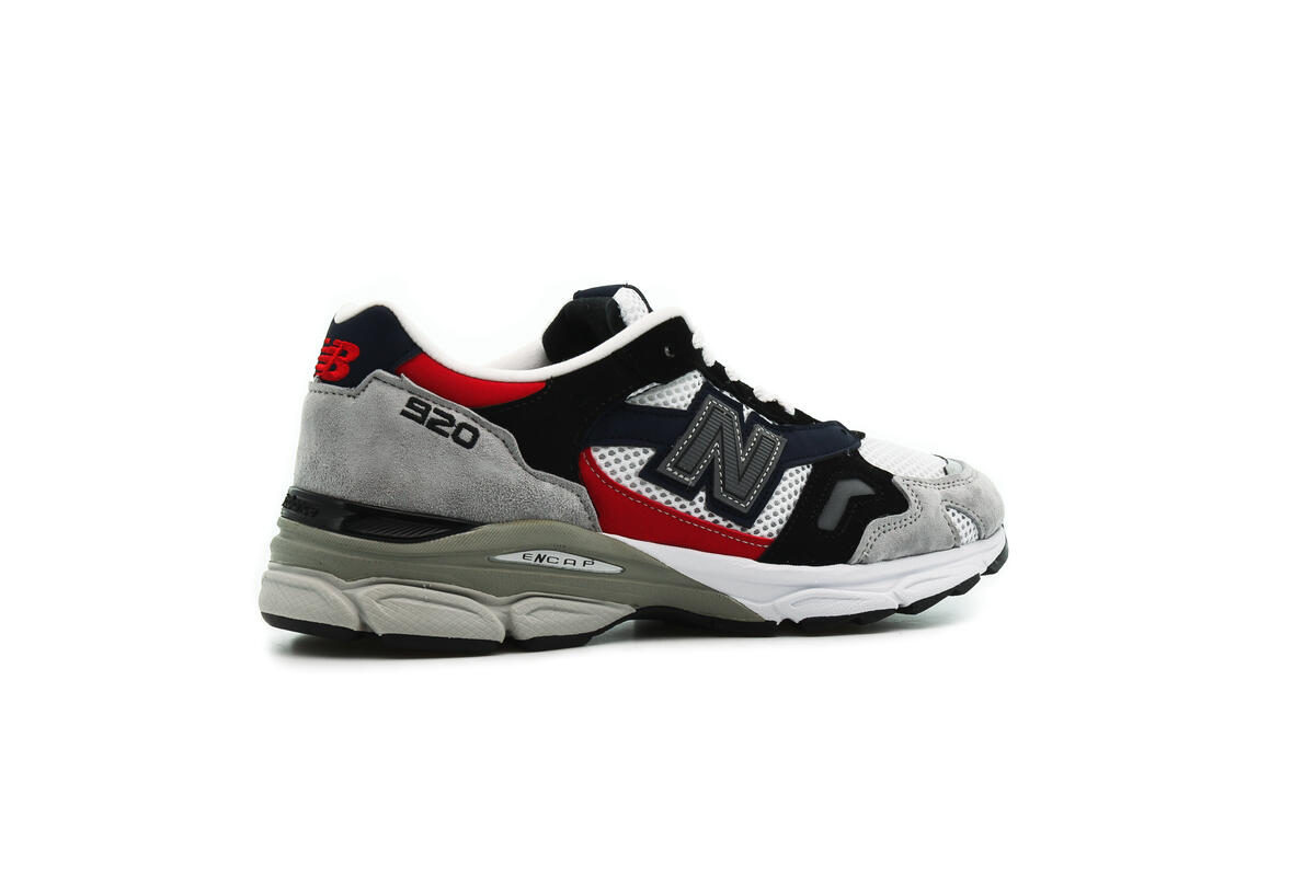 New Balance M920GKR  'Made in England' (Grau / Schwarz / Rot) - Image 23