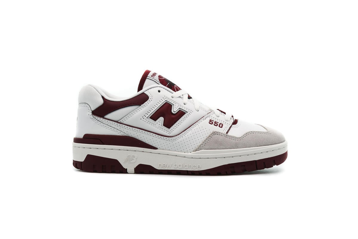 New Balance BB550HR1 White/Red/Black - Image 9