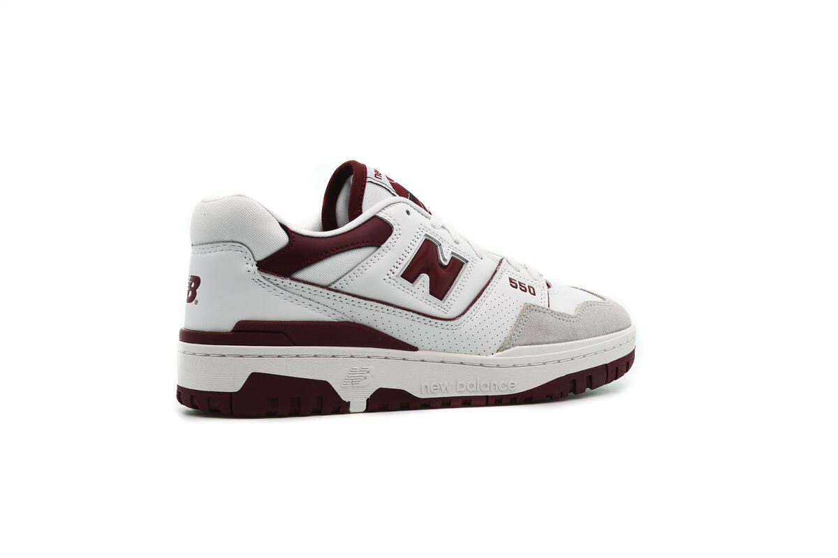 New Balance BB550HR1 White/Red/Black - Image 20