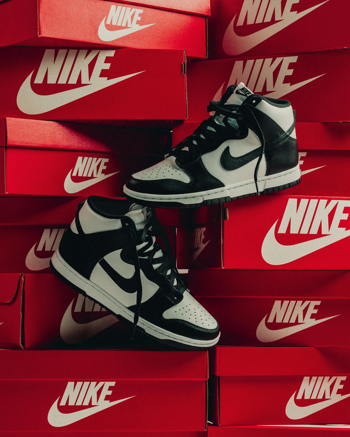 Nike Dunk High 'Panda' - Image 48