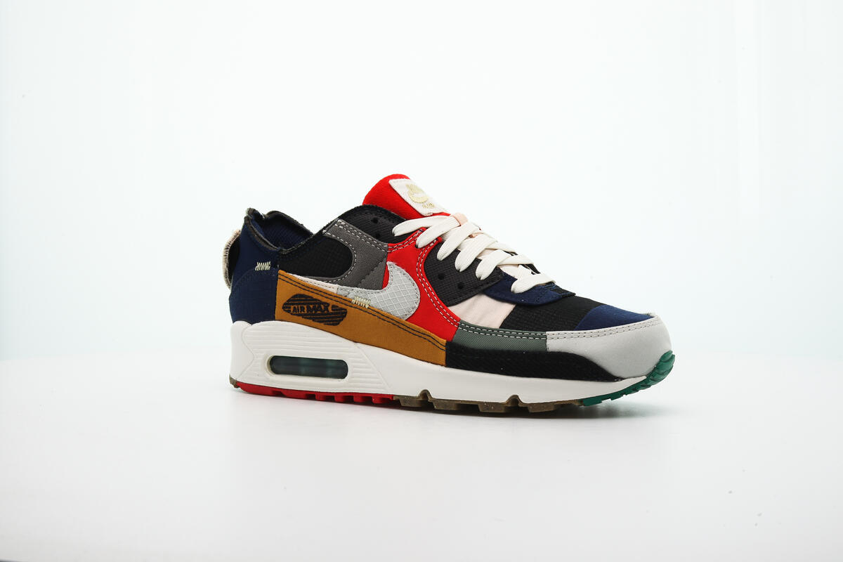 Nike Womens Air Max 90 QS Shoes 'College Navy' - Image 18