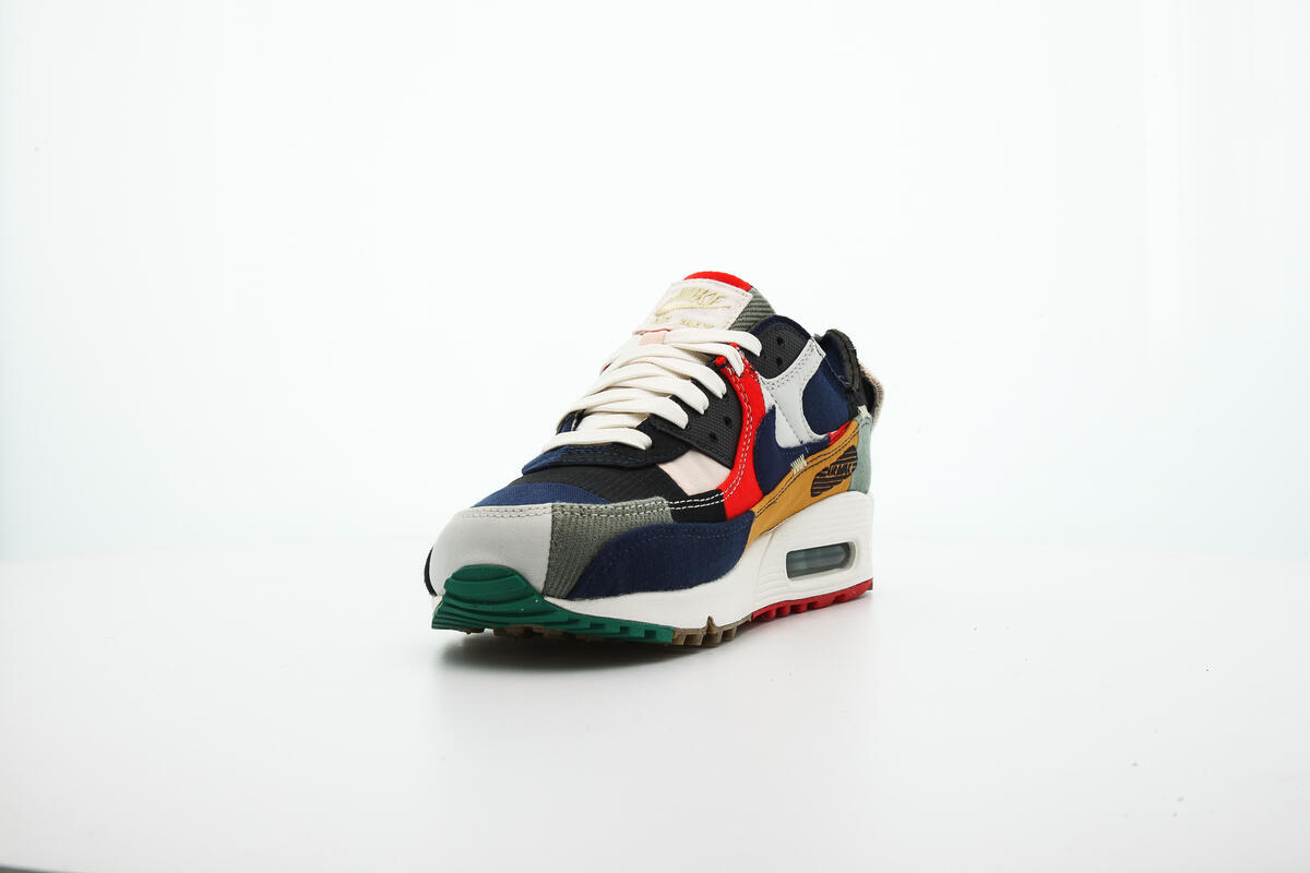 Nike Womens Air Max 90 QS Shoes 'College Navy' - Image 21