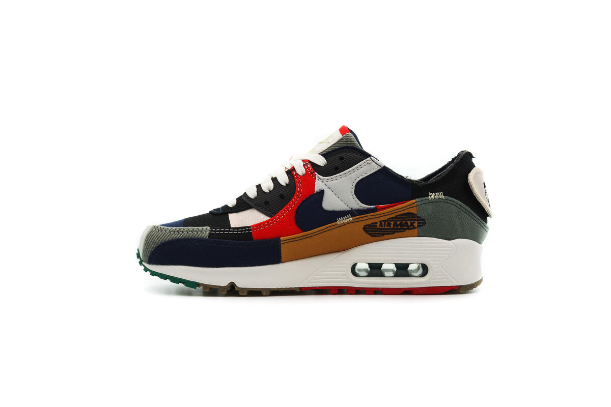 Nike Womens Air Max 90 QS Shoes 'College Navy' - Image 23