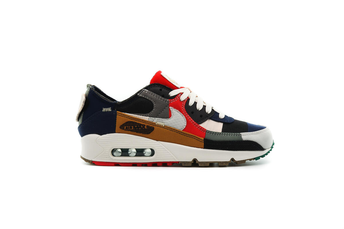 Nike Womens Air Max 90 QS Shoes 'College Navy' - Image 17