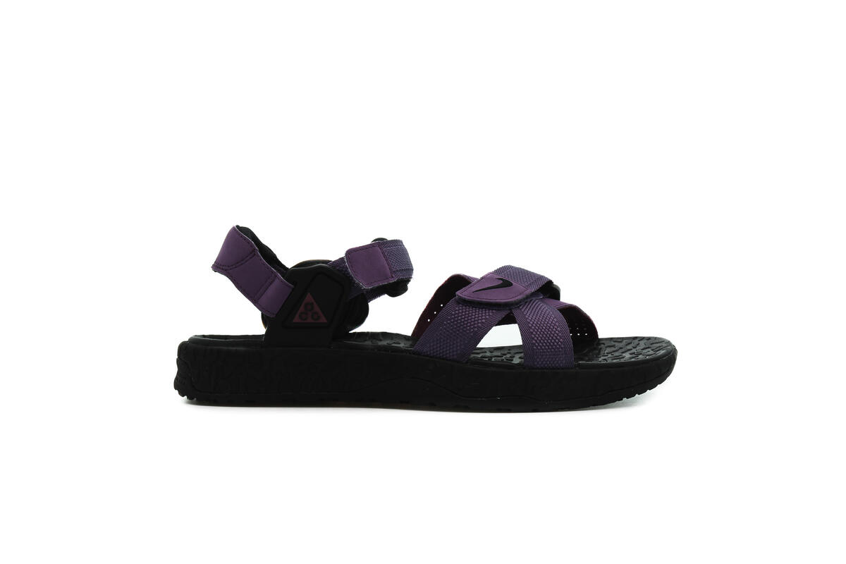 Nike ACG Mens Air Deschutz Sandals 'Amethyst Smoke/Black' - Image 2