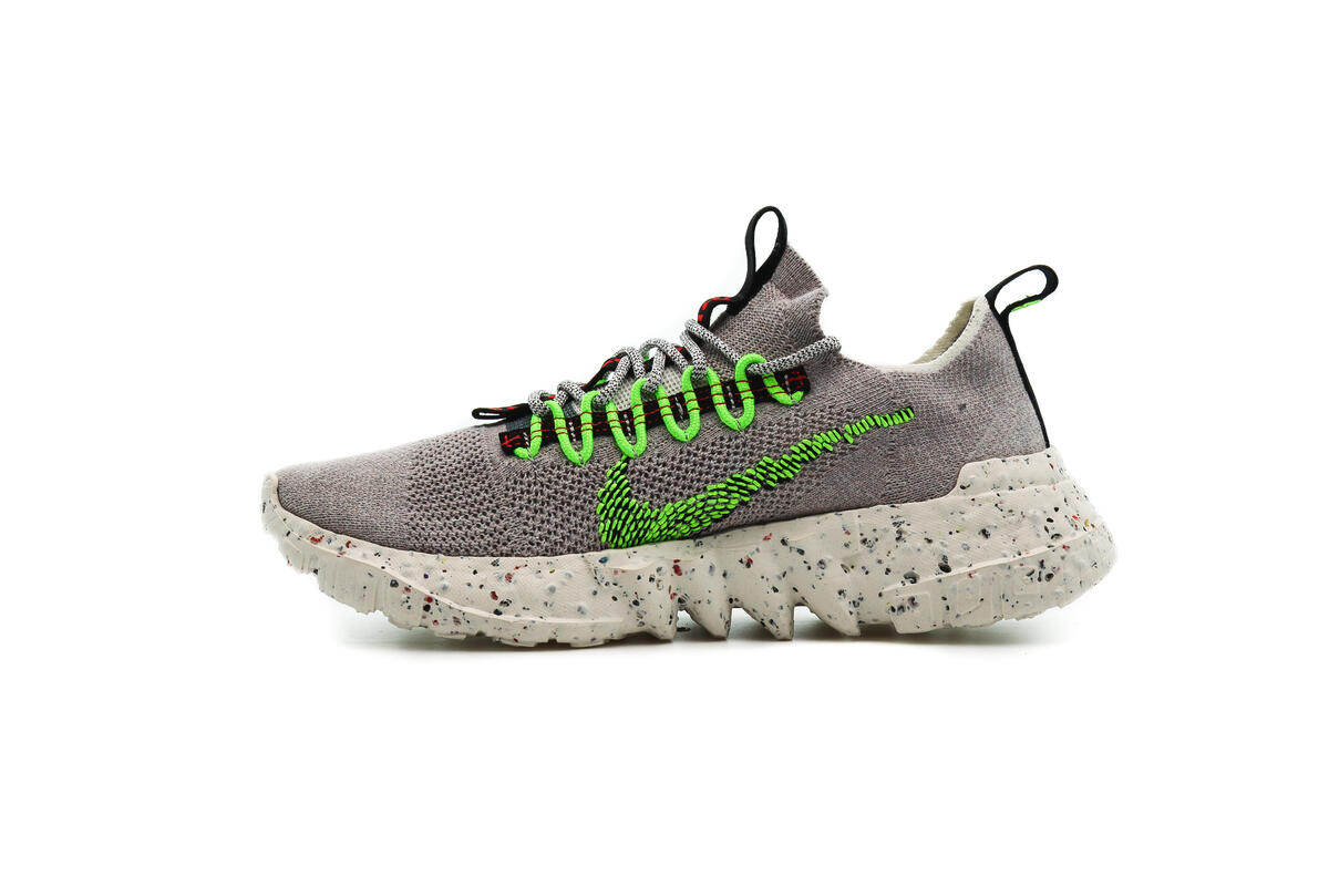 Nike Space Hippie 01 Vast Grey/Electric Green-Black-White - Image 26