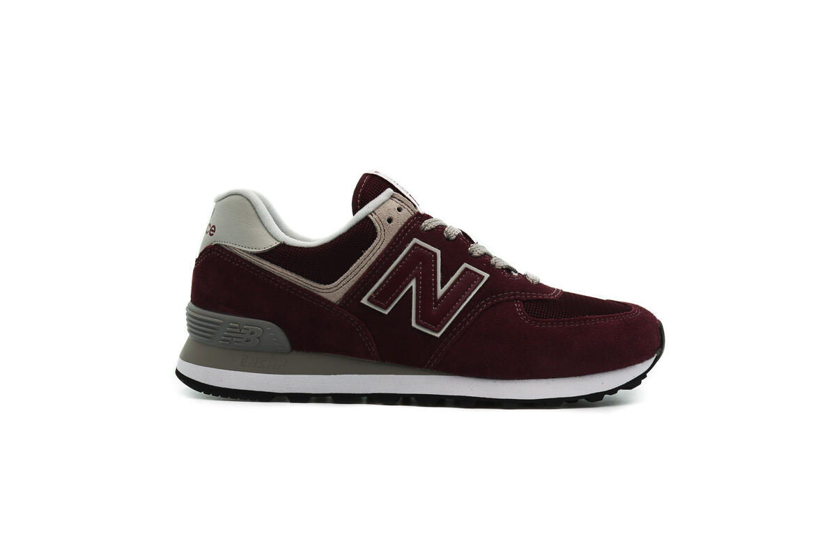 New Balance 574EGB - Burgundy - Image 7