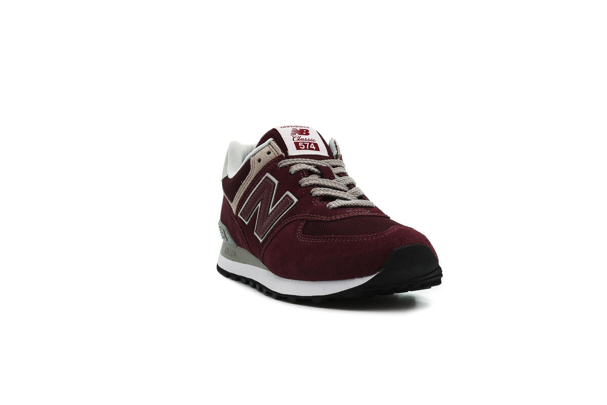 New Balance 574EGB - Burgundy - Image 9