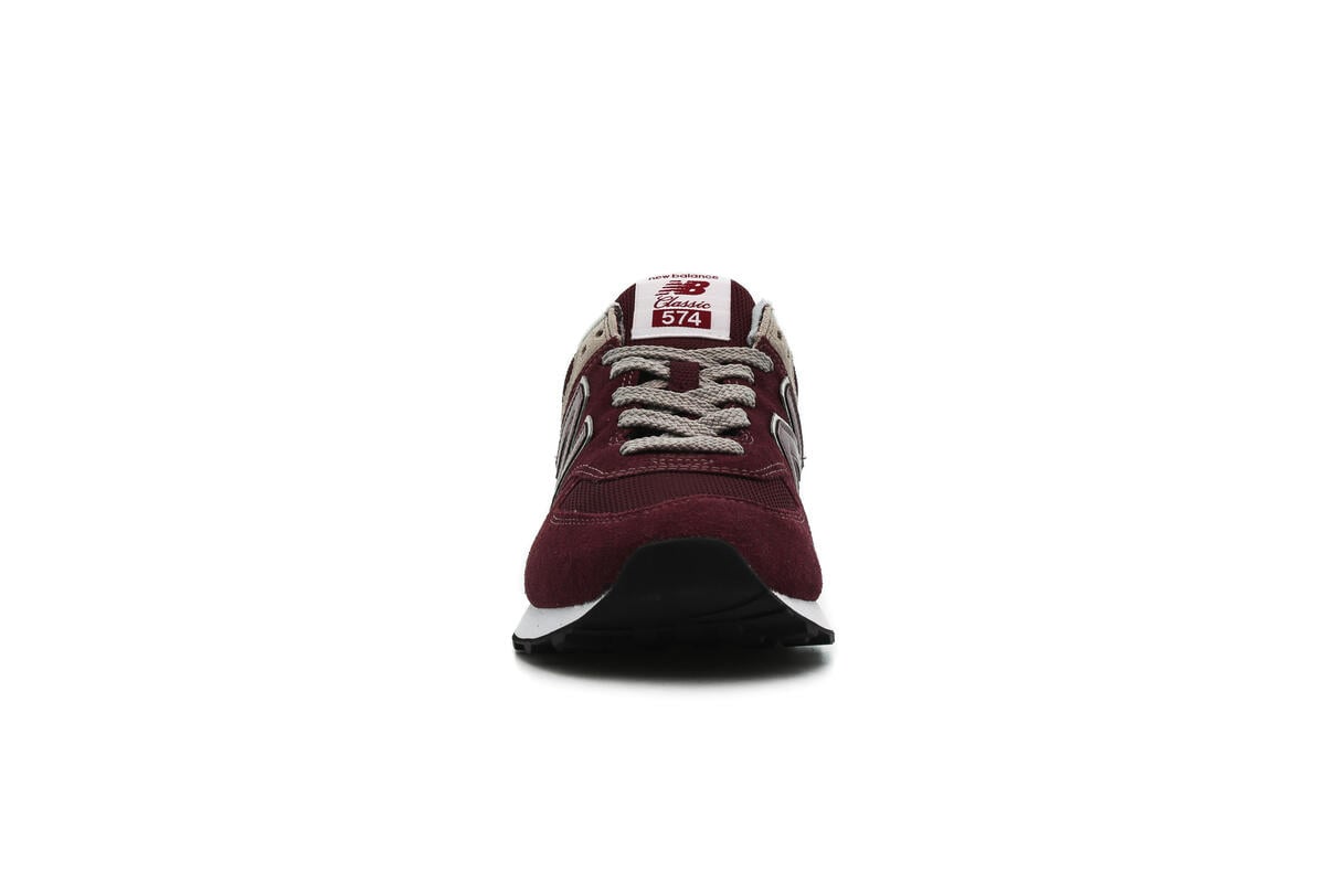 New Balance 574EGB - Burgundy - Image 10