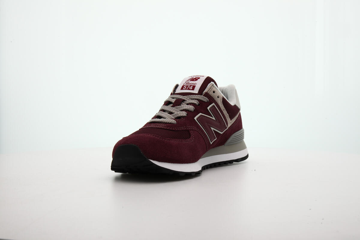 New Balance 574EGB - Burgundy - Image 11