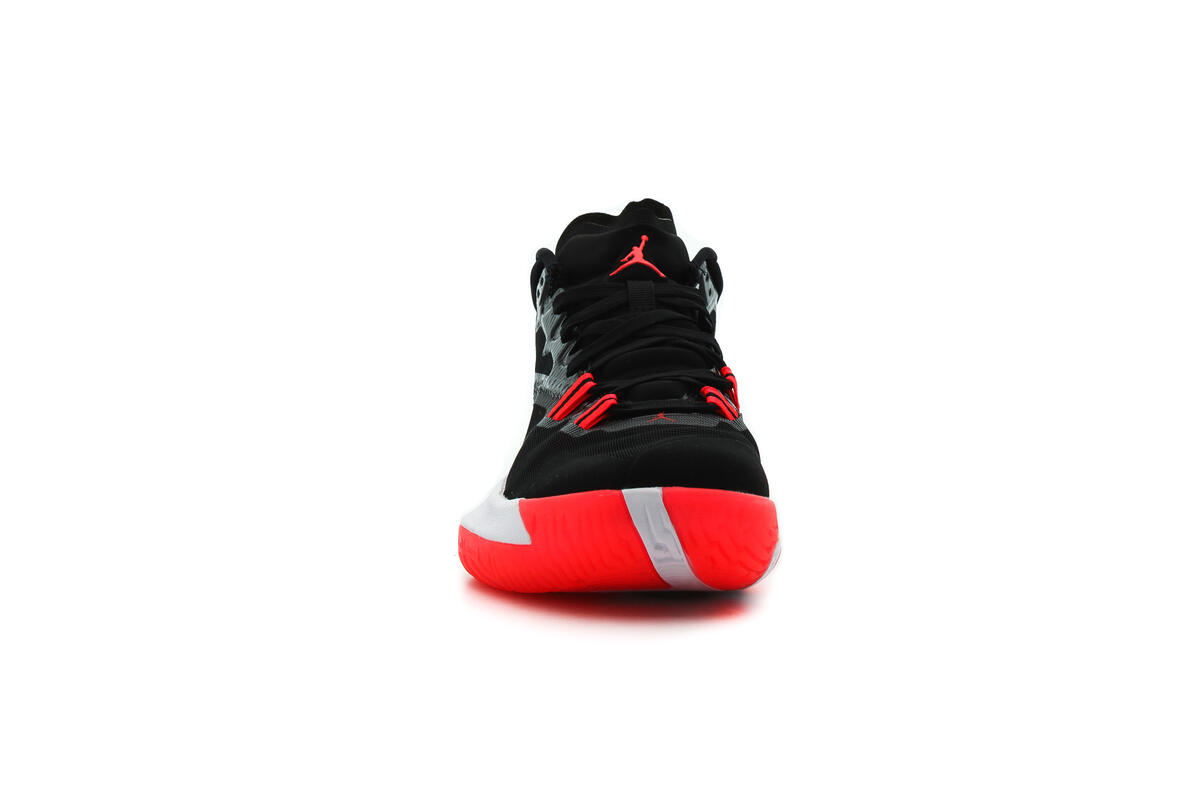Jordan Zion 1 Black / Bright Crimson - White - Image 13
