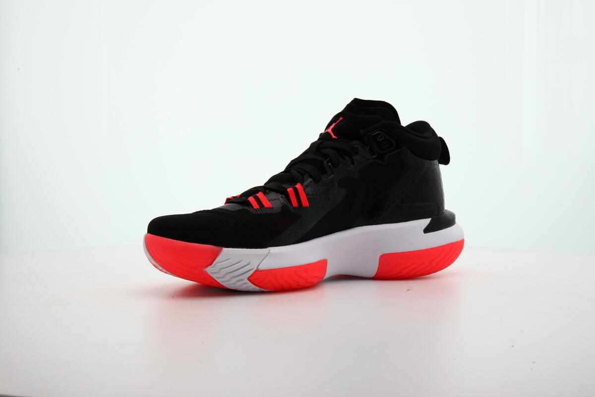Jordan Zion 1 Black / Bright Crimson - White - Image 15