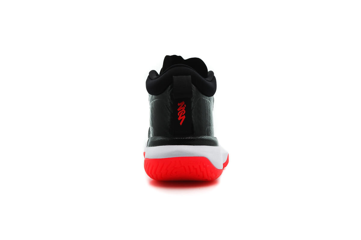 Jordan Zion 1 Black / Bright Crimson - White - Image 19