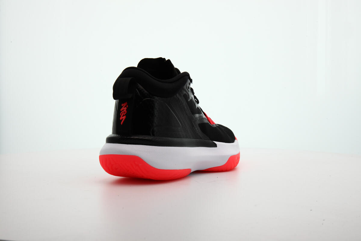 Jordan Zion 1 Black / Bright Crimson - White - Image 20