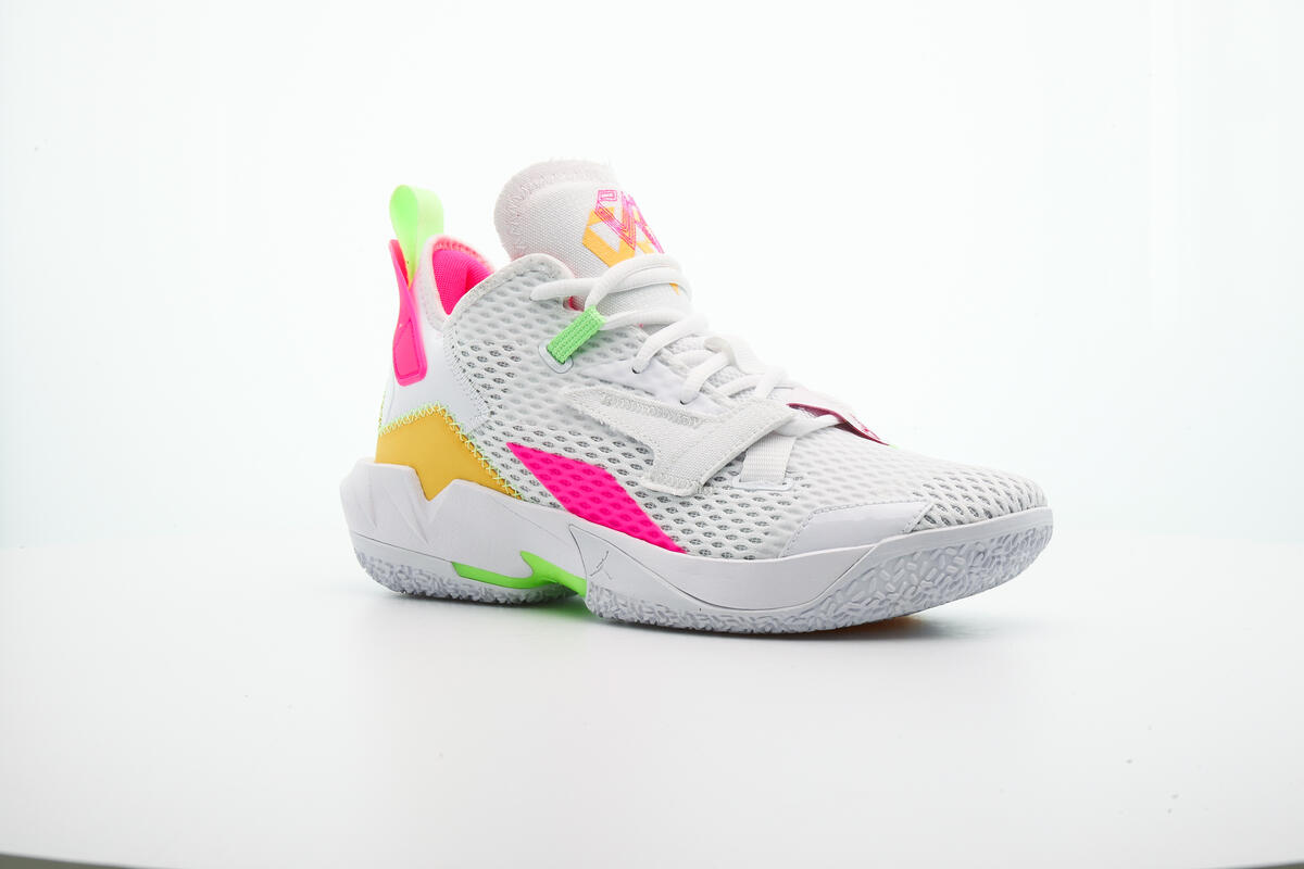 Jordan 'Why Not?' Zero.4 'White / Citron Pulse' - Image 3