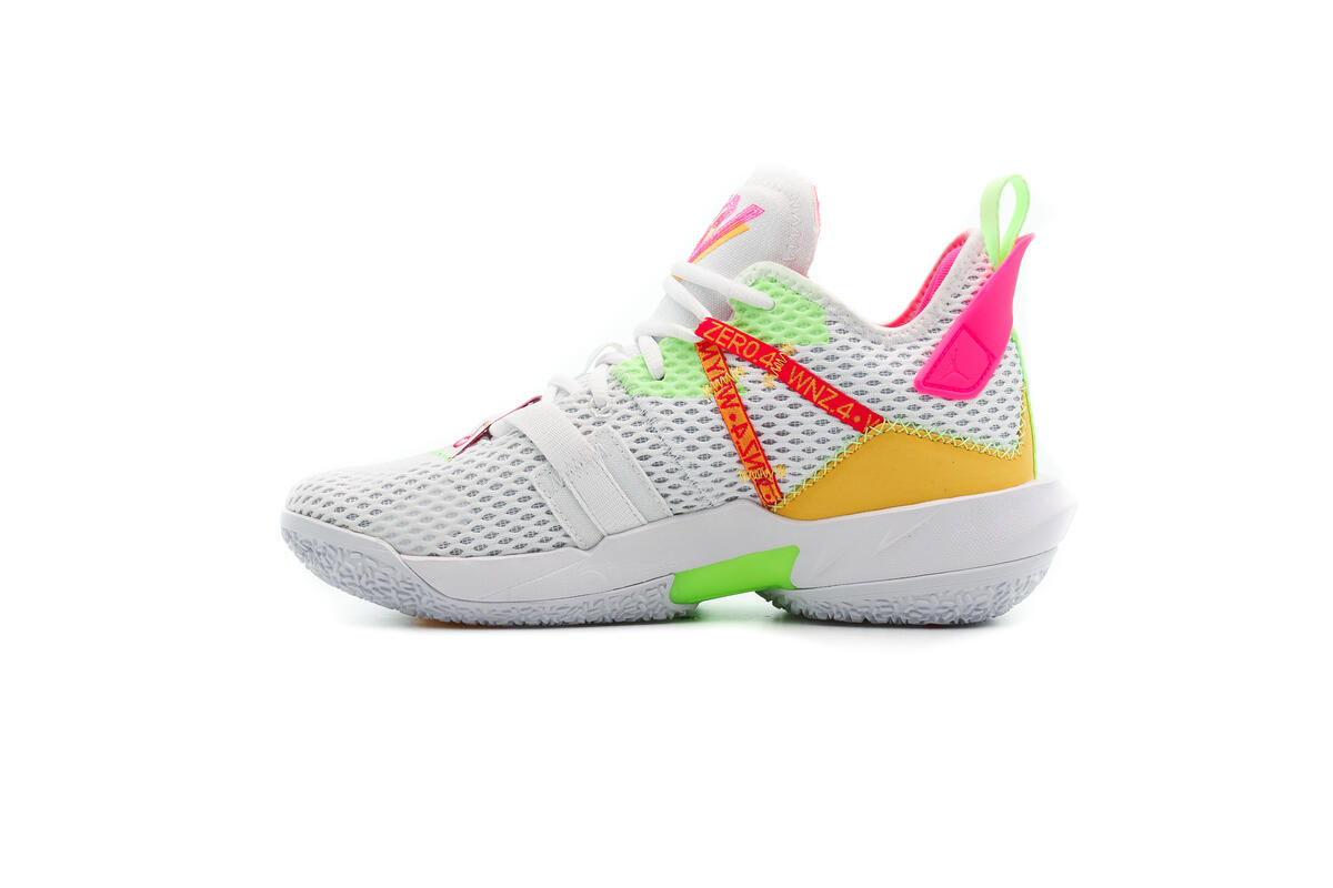 Jordan 'Why Not?' Zero.4 'White / Citron Pulse' - Image 8