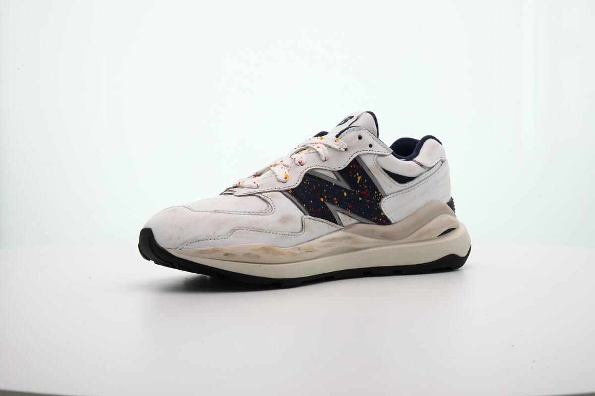 New Balance Mens 57/40 Shoes 'White' - Image 7