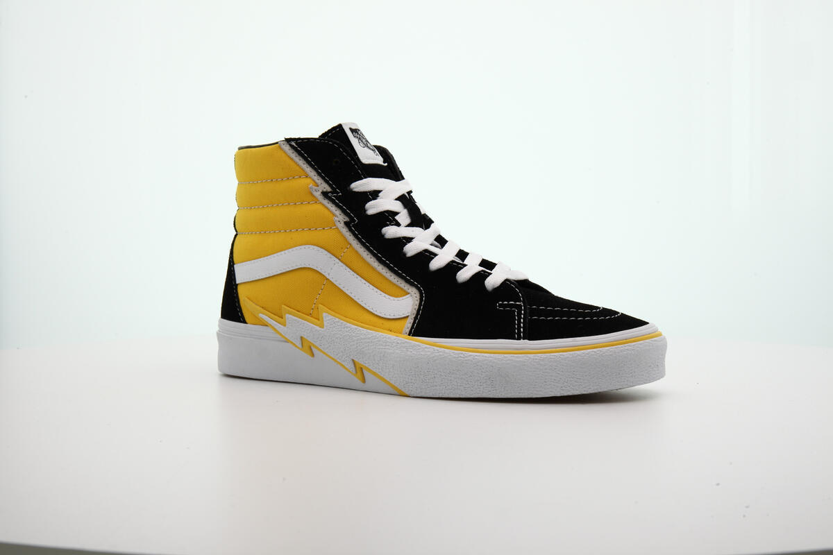 Vans SK8-HI Black / Yellow - Image 3