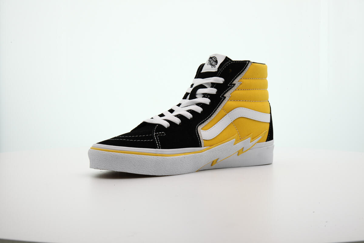 Vans SK8-HI Black / Yellow - Image 7