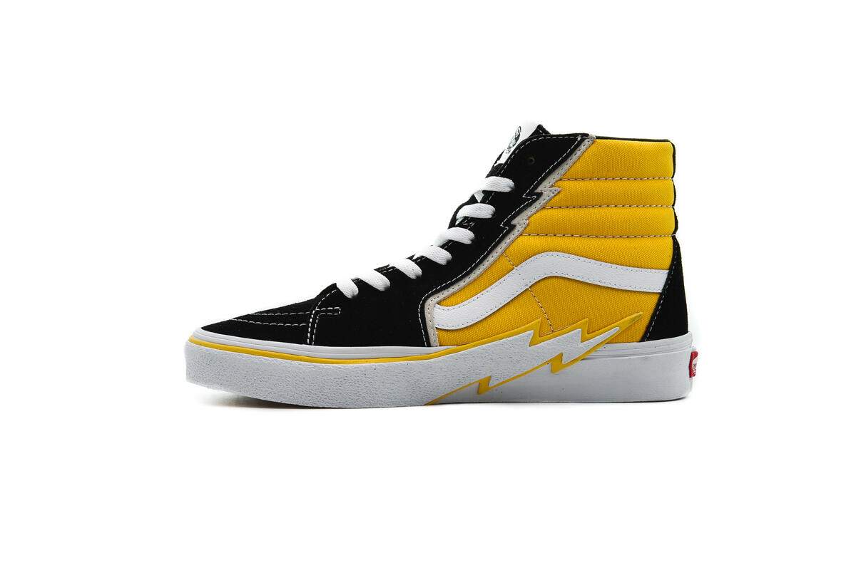 Vans SK8-HI Black / Yellow - Image 8