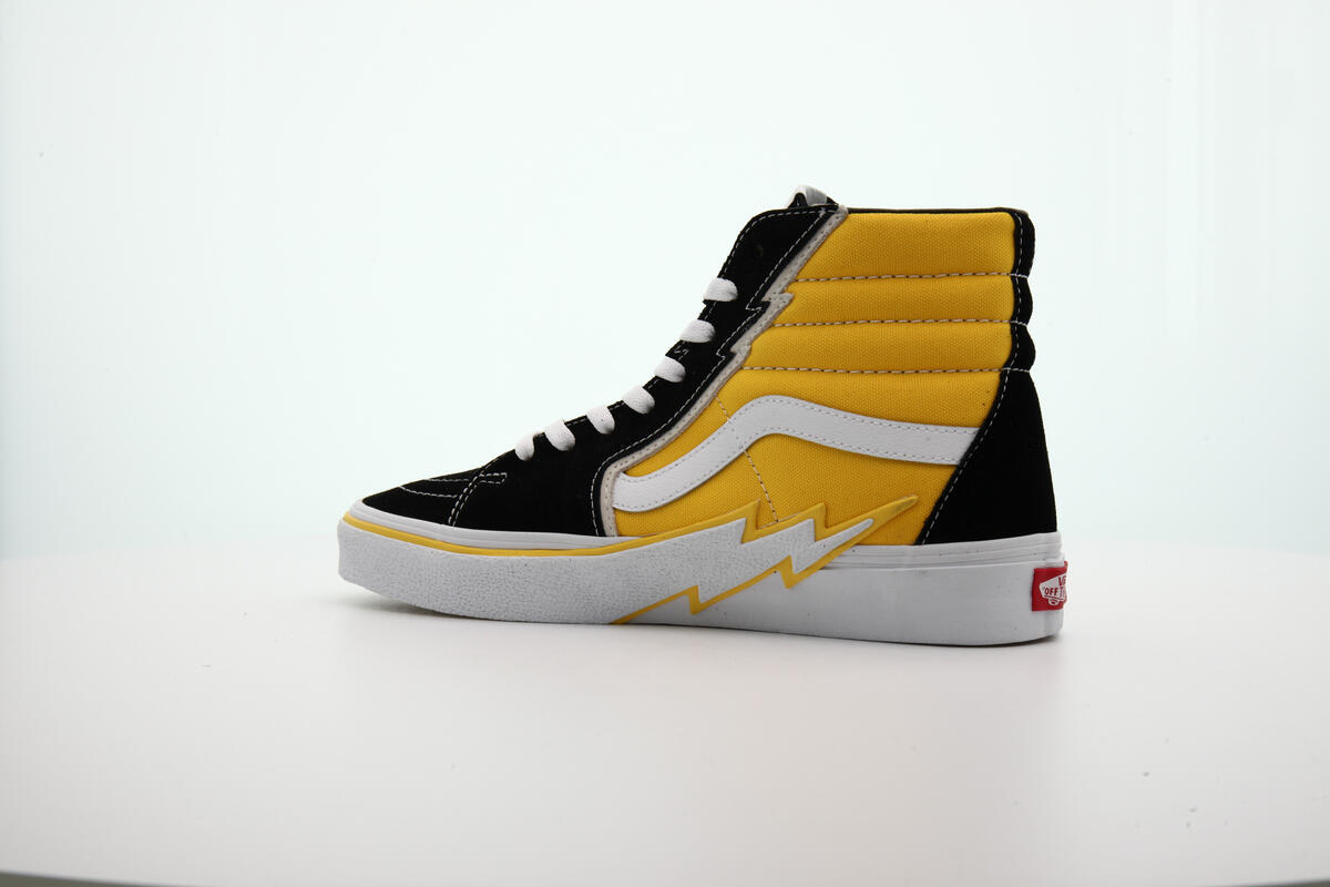 Vans SK8-HI Black / Yellow - Image 9
