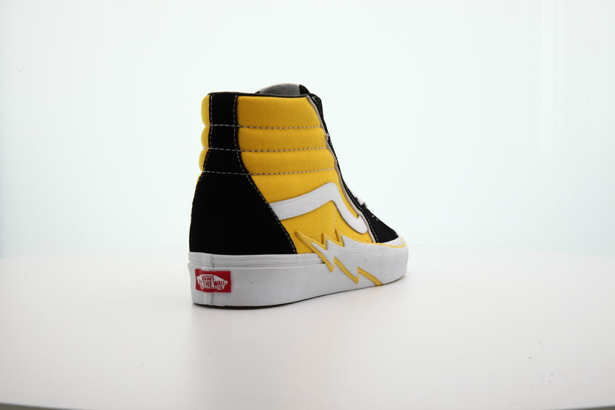 Vans SK8-HI Black / Yellow - Image 12