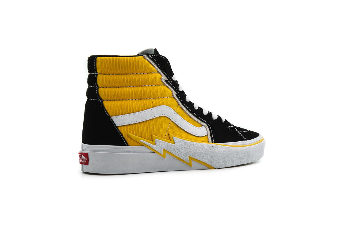Vans SK8-HI Black / Yellow - Image 13