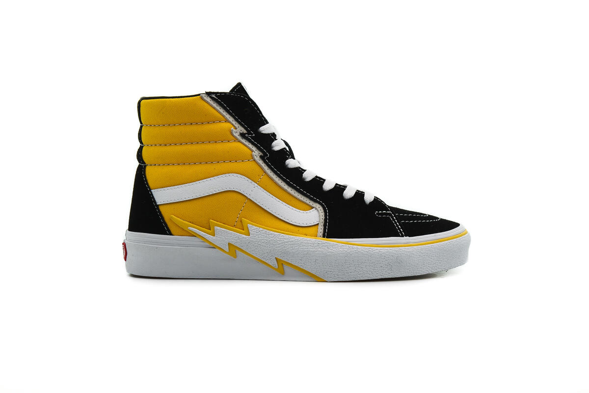 Vans SK8-HI Black / Yellow - Image 2