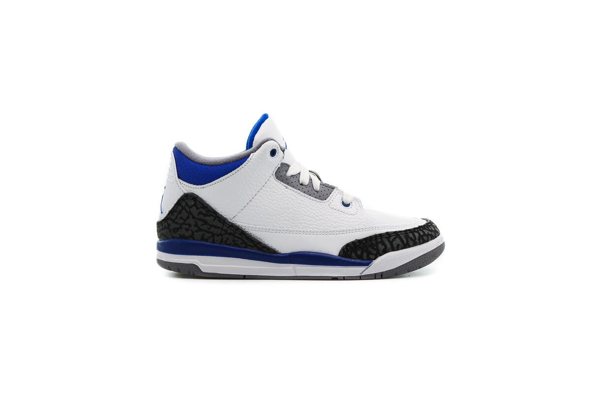 Air Jordan 3 'Racer Blue' (Pre-School) (PS) - Image 9