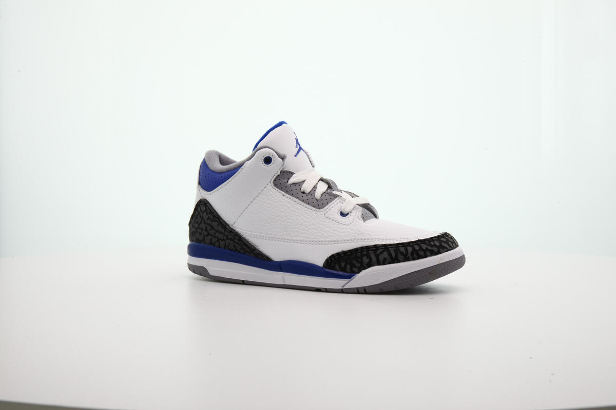 Air Jordan 3 'Racer Blue' (Pre-School) (PS) - Image 10