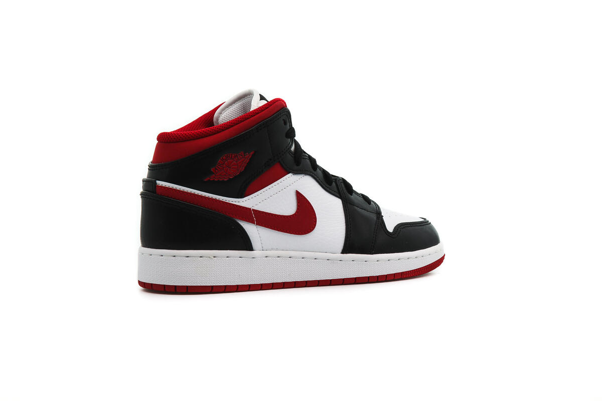 Air Jordan 1 Mid 'Gym Red Black White' (GS) - Image 19