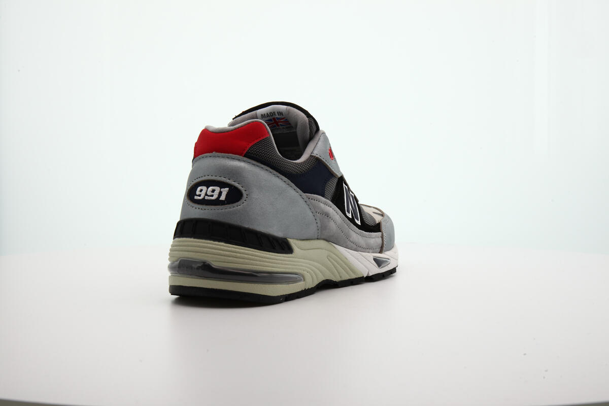 New Balance M991SKR 'Made in England' (Silber / Schwarz / Blau) - Image 21