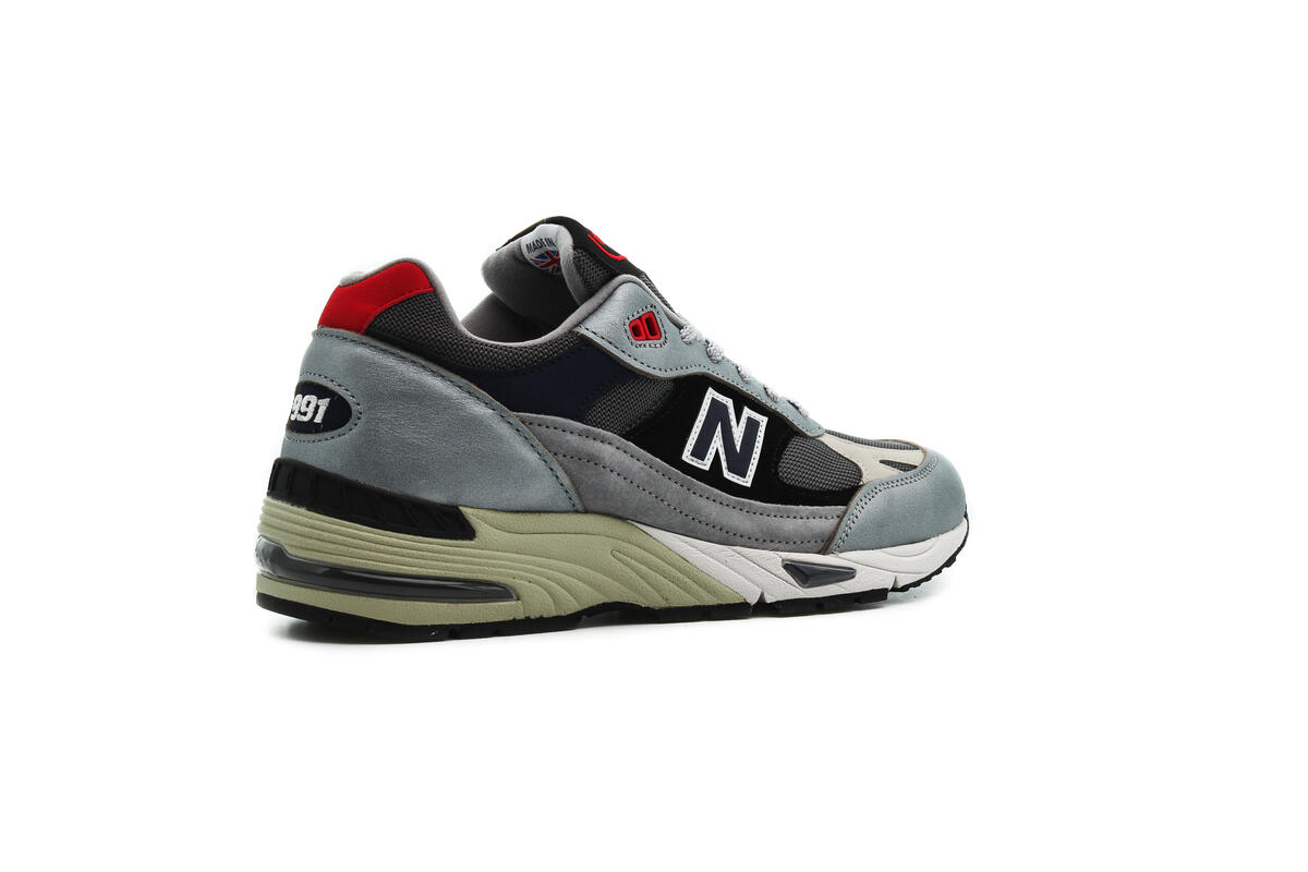 New Balance M991SKR 'Made in England' (Silber / Schwarz / Blau) - Image 22