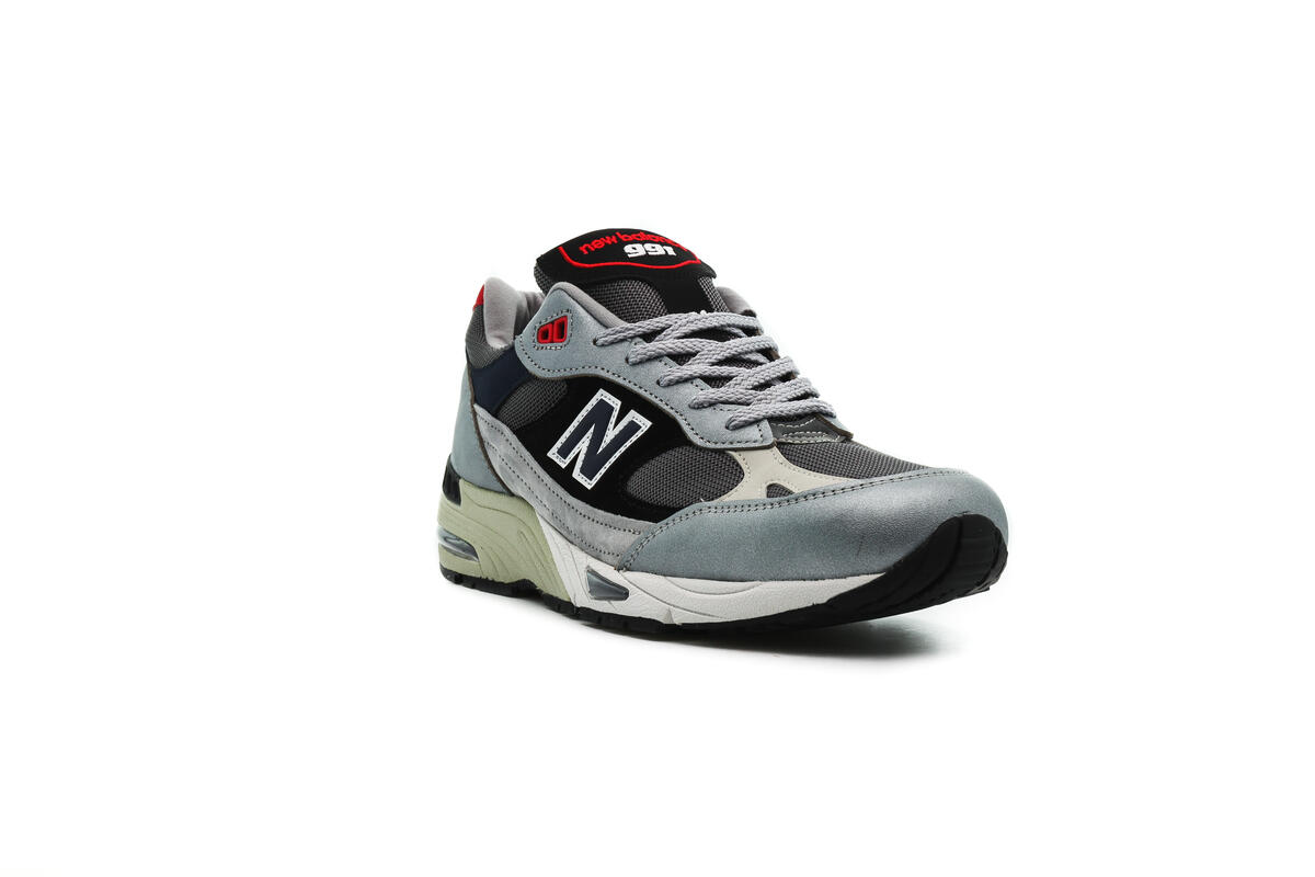 New Balance M991SKR 'Made in England' (Silber / Schwarz / Blau) - Image 13
