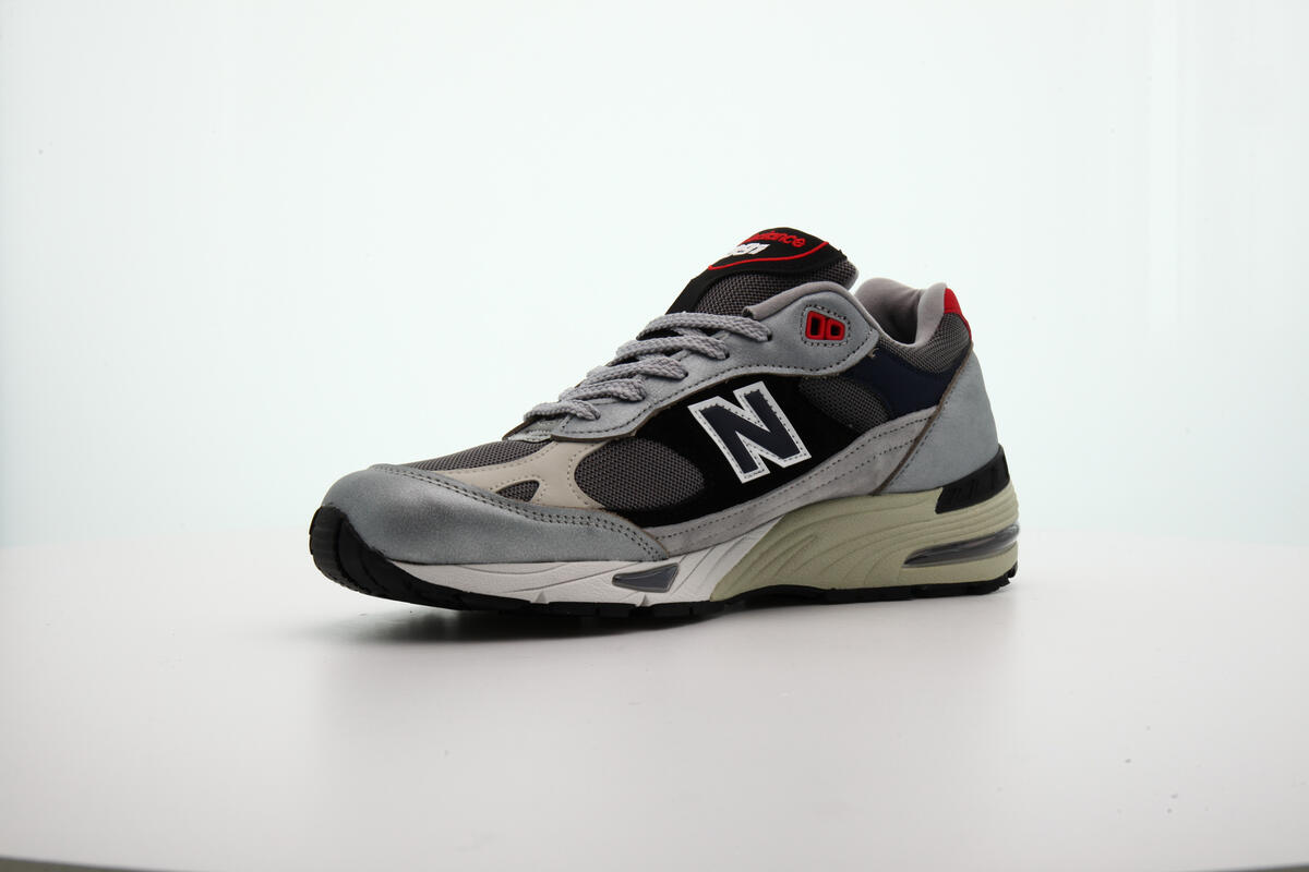 New Balance M991SKR 'Made in England' (Silber / Schwarz / Blau) - Image 16