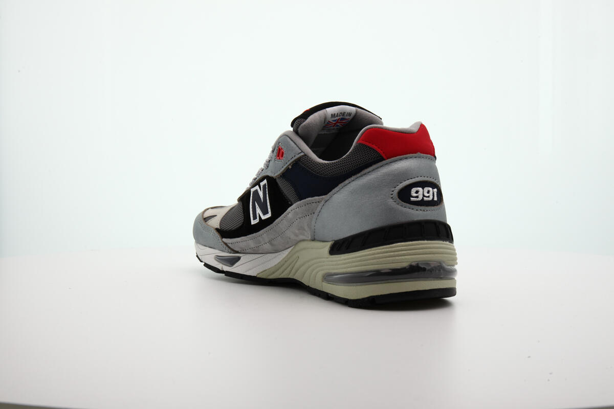 New Balance M991SKR 'Made in England' (Silber / Schwarz / Blau) - Image 19