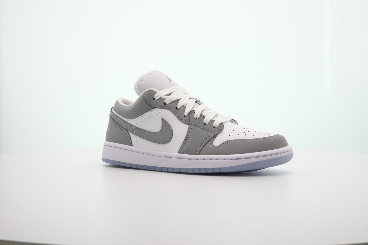 Air Jordan 1 Low White / Grey (Women's) - Image 32
