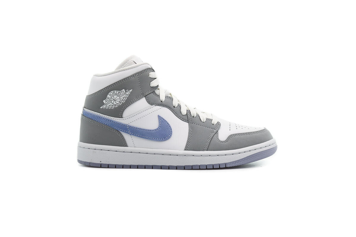 Air Jordan 1 Mid 'White Wolf Grey' (Women's) - Image 16