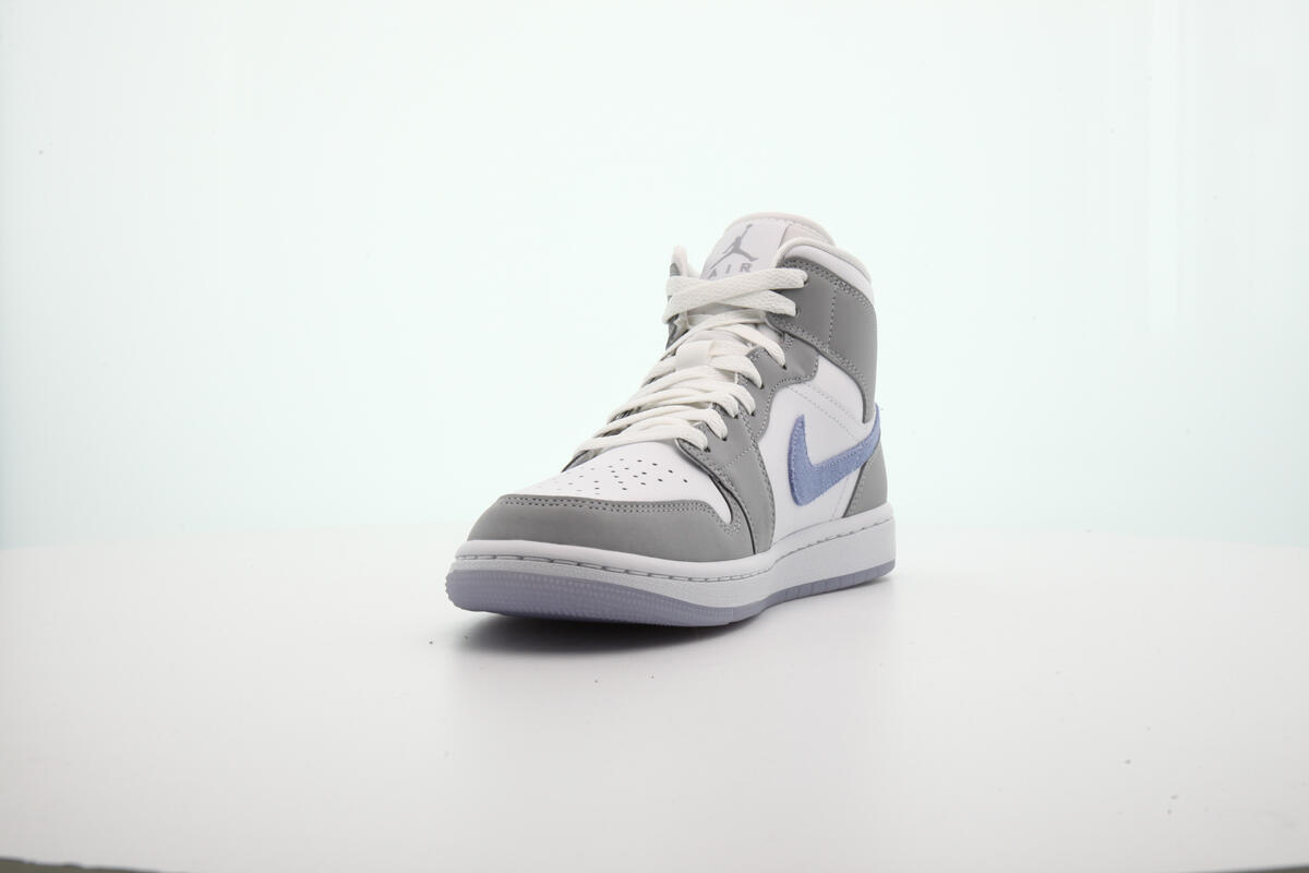Air Jordan 1 Mid 'White Wolf Grey' (Women's) - Image 20
