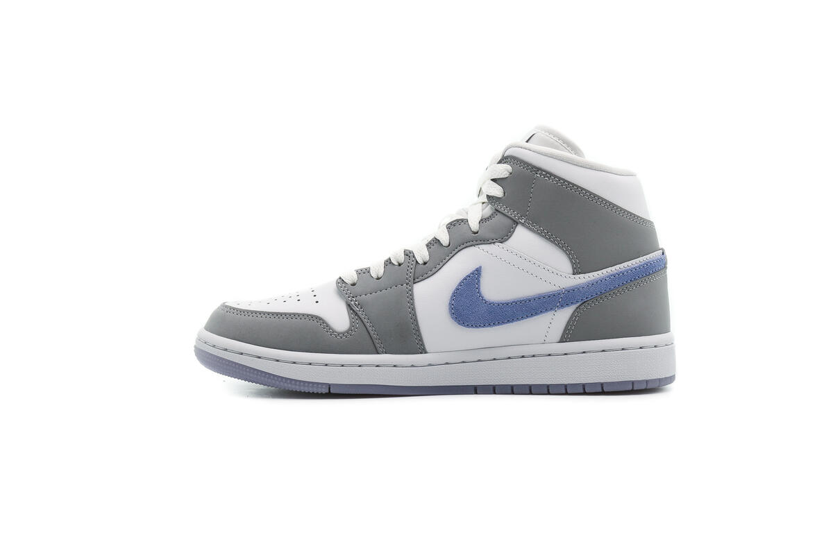 Air Jordan 1 Mid 'White Wolf Grey' (Women's) - Image 22