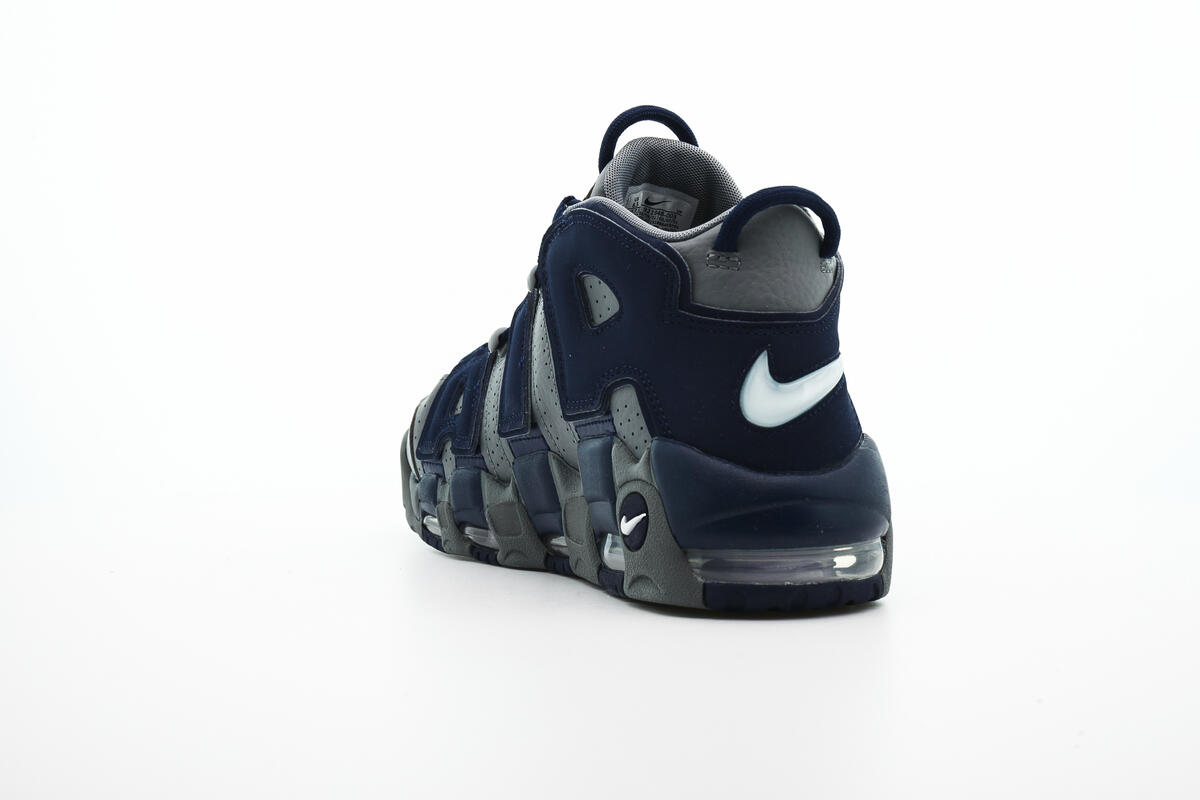 Nike Air More Uptempo Cool Grey Midnight Navy Sneakers Men’s 10.5 NWT Deadstock Air More Uptempo  main image 2