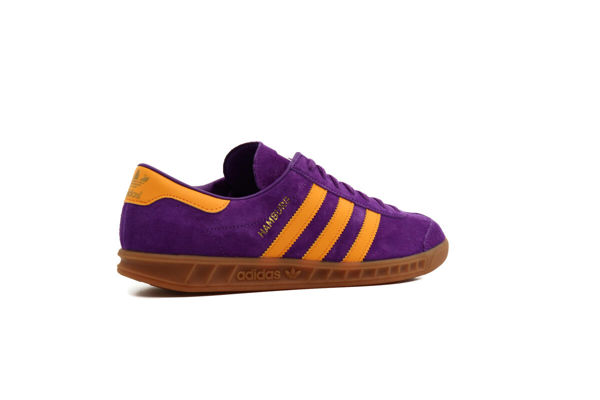Adidas Originals Hamburg W - Active Purple / Solar Red / Gold - Image 13