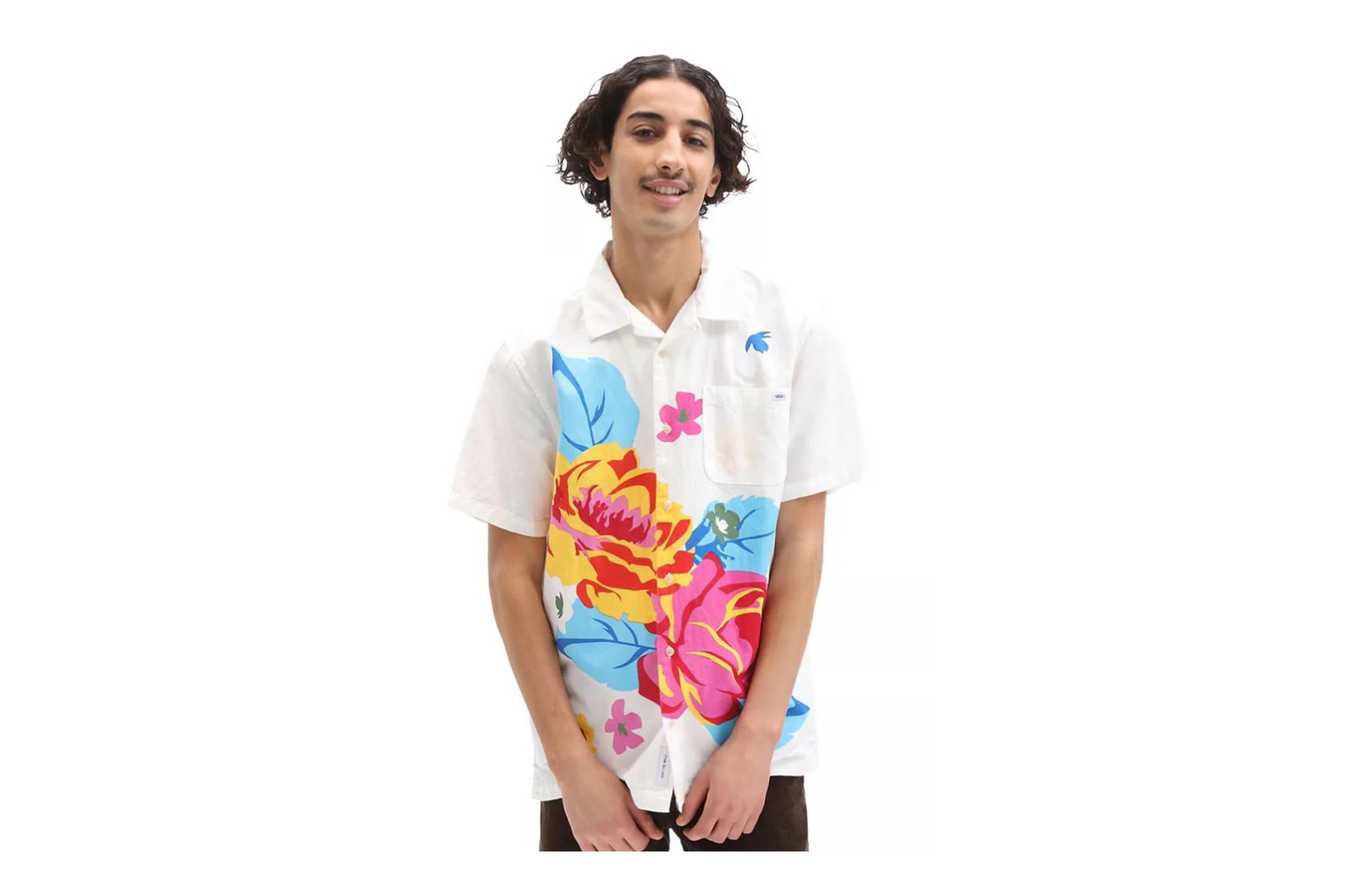 Vans ANAHEIM NEEDLEPOINT FLORAL WOVEN SHIRT