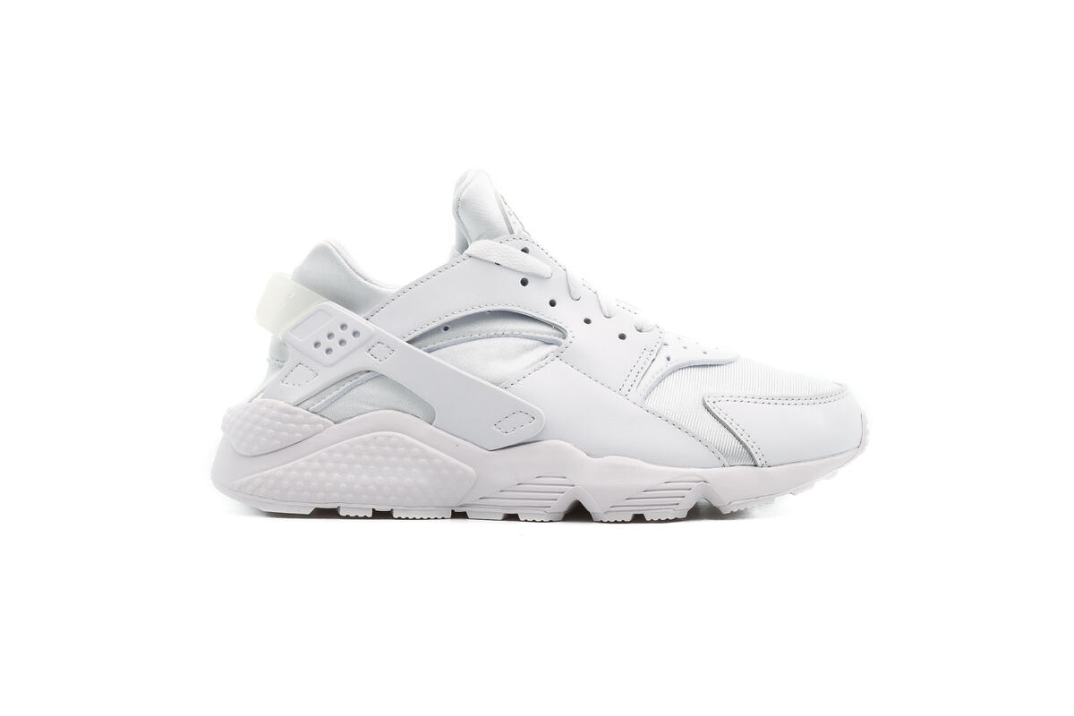 NIKE AIR HUARACHE "TRIPLE WHITE" WHITE/PURE PLATINUM - Image 2