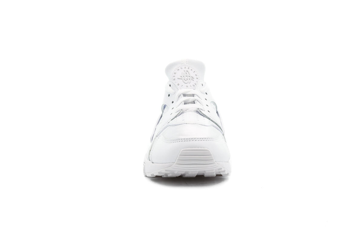NIKE AIR HUARACHE "TRIPLE WHITE" WHITE/PURE PLATINUM - Image 5