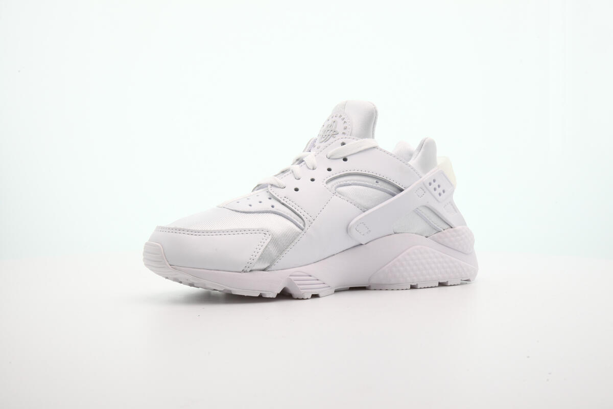 NIKE AIR HUARACHE "TRIPLE WHITE" WHITE/PURE PLATINUM - Image 7