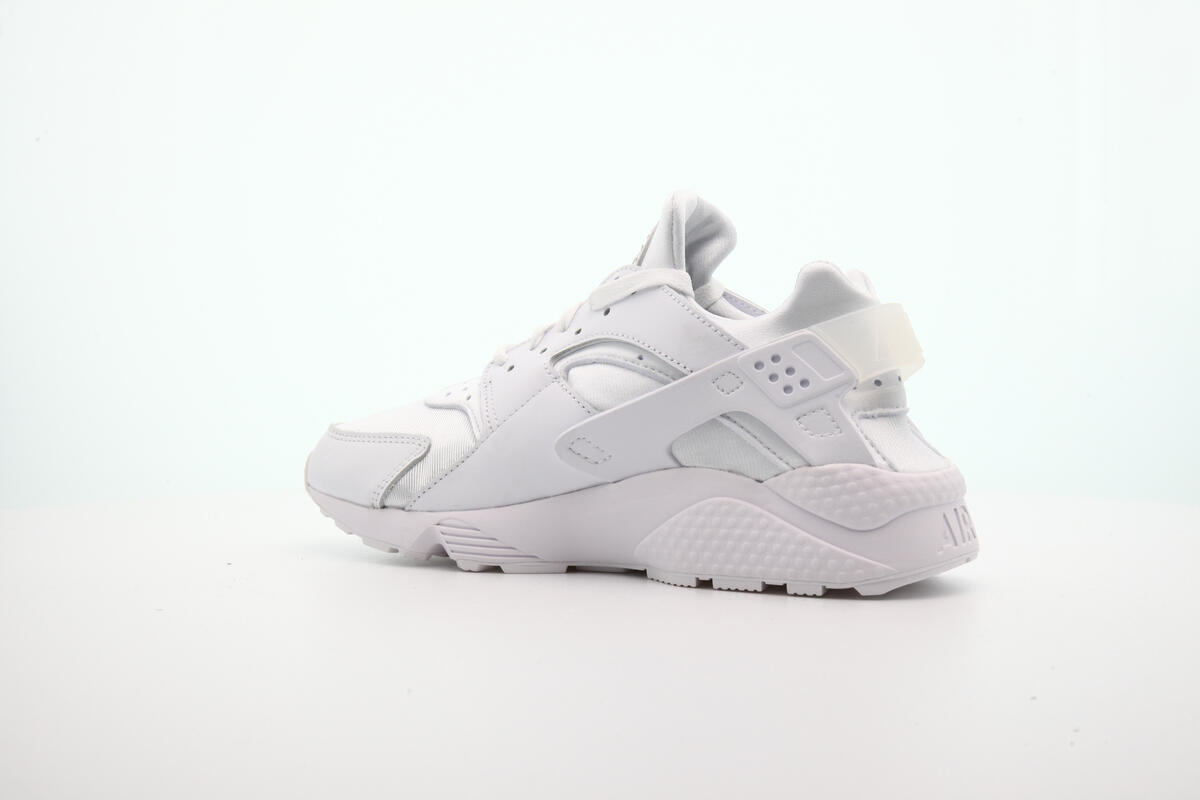 NIKE AIR HUARACHE "TRIPLE WHITE" WHITE/PURE PLATINUM - Image 9