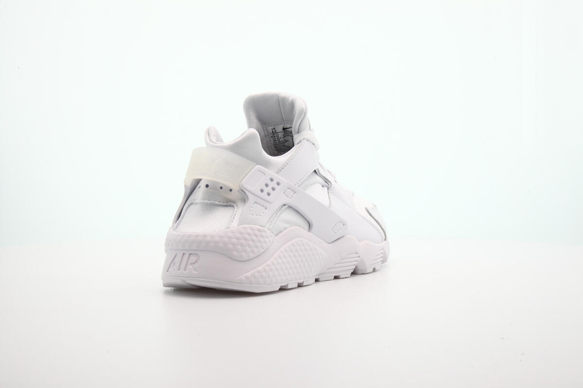 NIKE AIR HUARACHE "TRIPLE WHITE" WHITE/PURE PLATINUM - Image 12